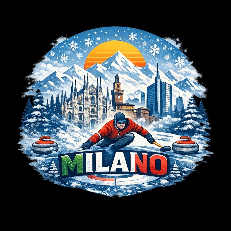 Mailänder Winterabenteuer im Schnee