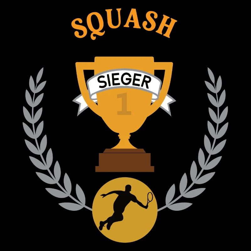 Squash Sieger Gewinner Turnier Meisterschaft