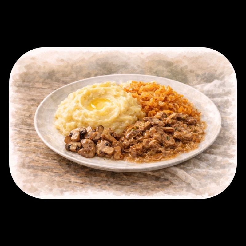 Herzhafte Teller-Idylle 