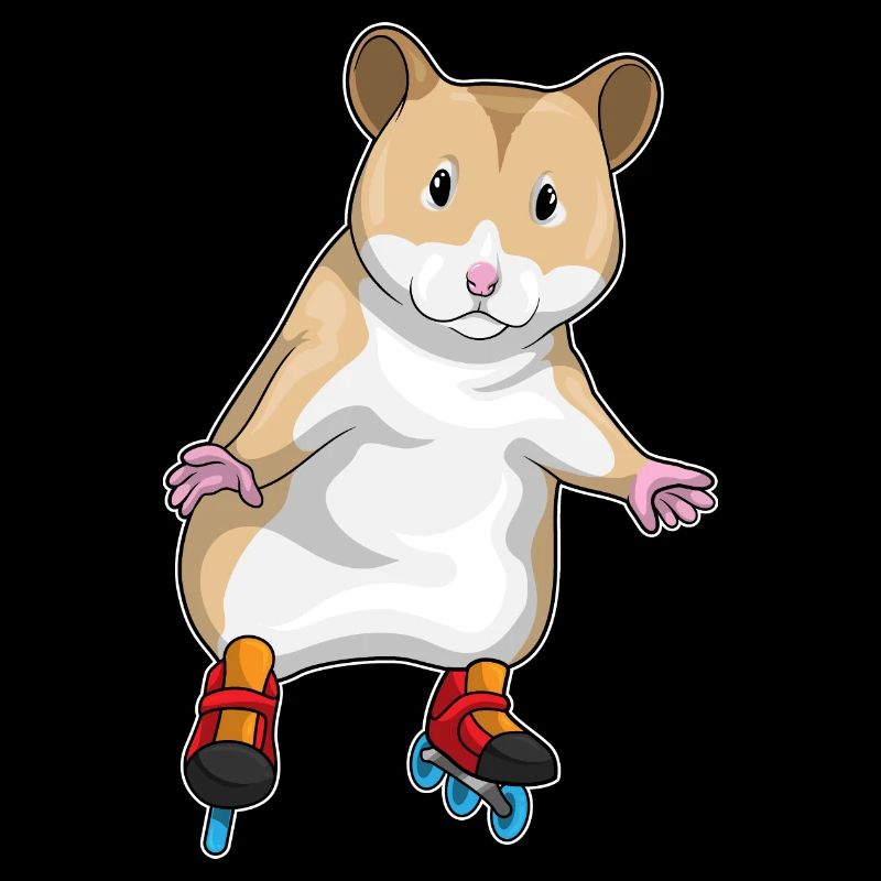 Hamster Inline skating Rollschuhe