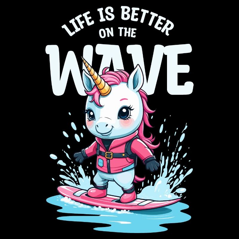 Wakeboard Licorne