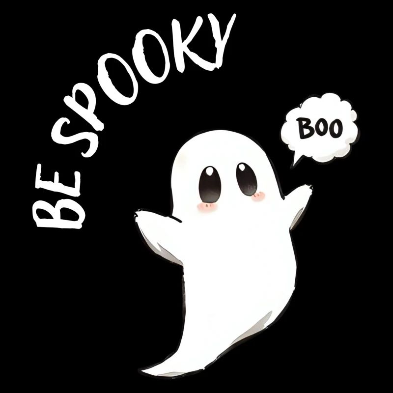 Spukgeist Boo Motiv
