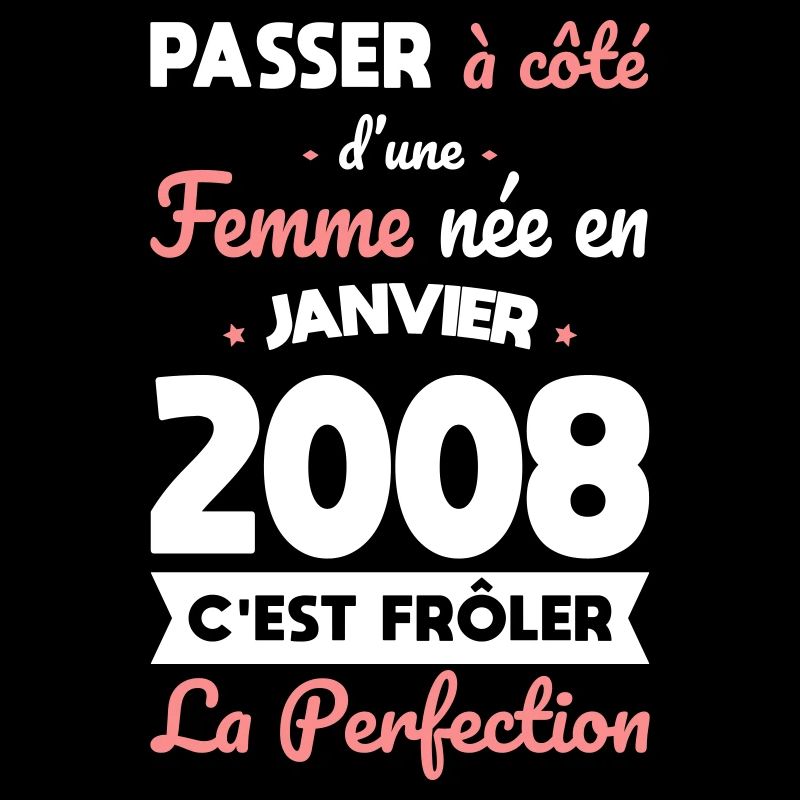 Anniversaire 18 ans - Née en Janvier 2008