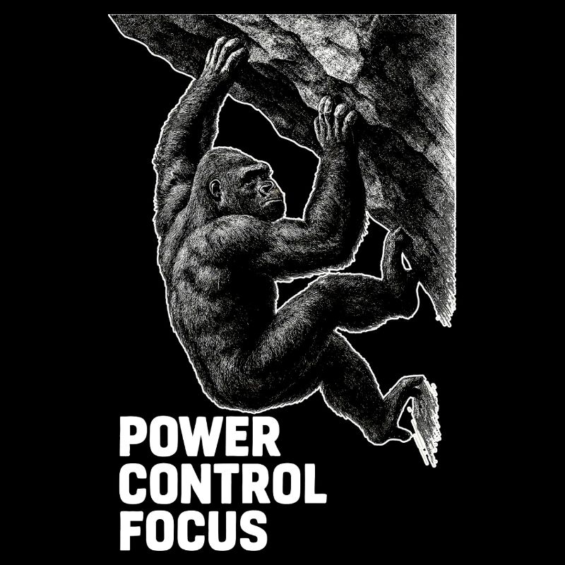 Gorilla Bouldering: Power Control Focus Design