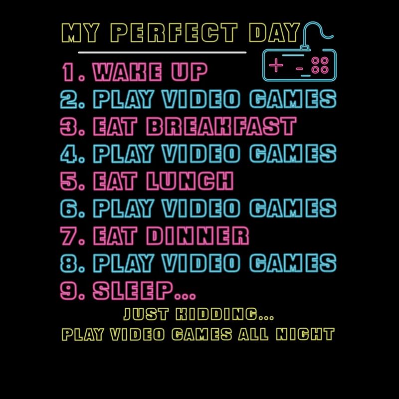 Mein perfekter Tag Videospiele für Mädchen, Jungen oder