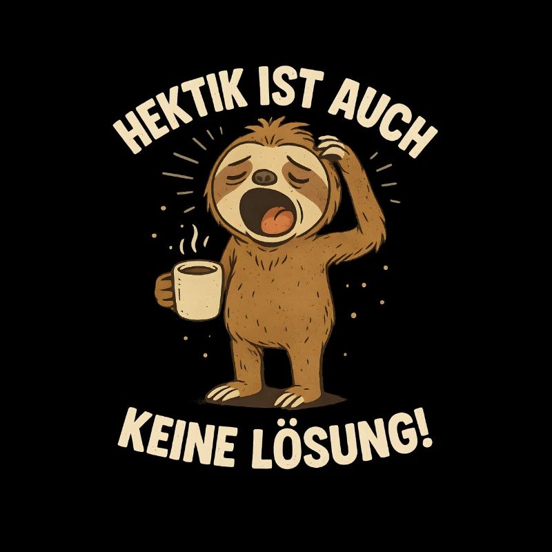 Sloth Gift Late Riser Sloth Office