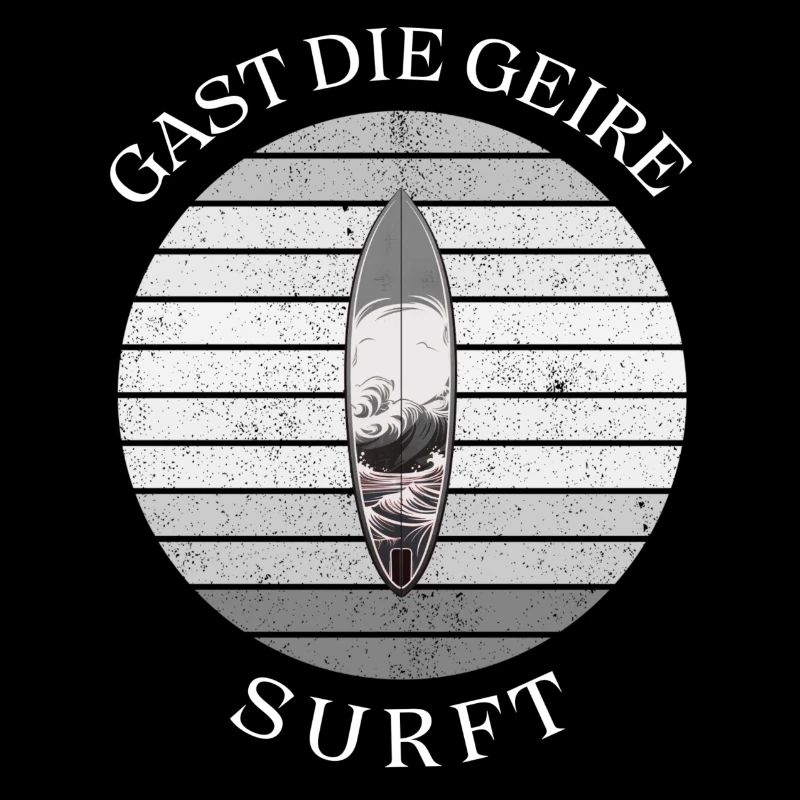 Guy surfing geire. Antwerp dialect shirts