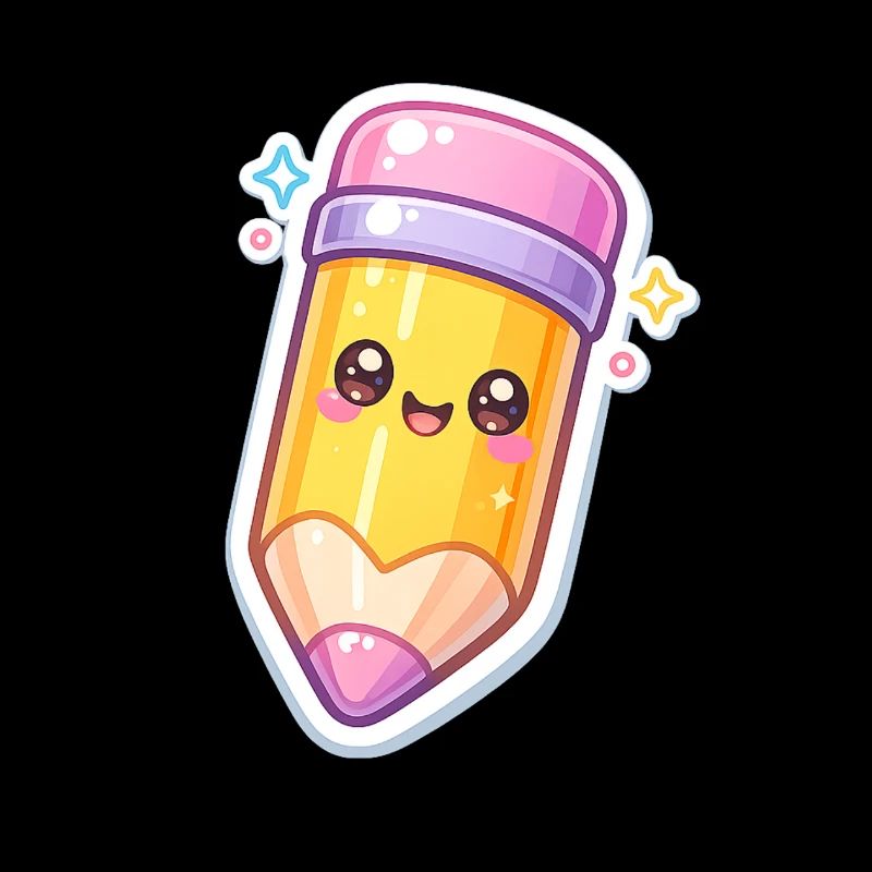 Conception du Gloss au crayon Kawaii