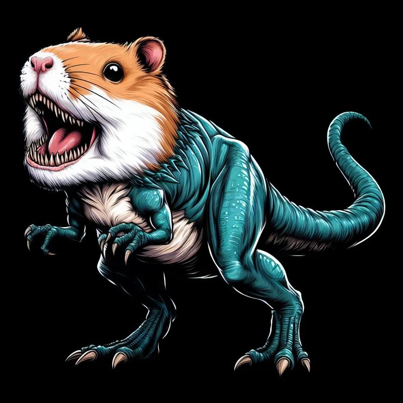 T-Rex Hamster Hybrid: Fantastic Mythical Creature