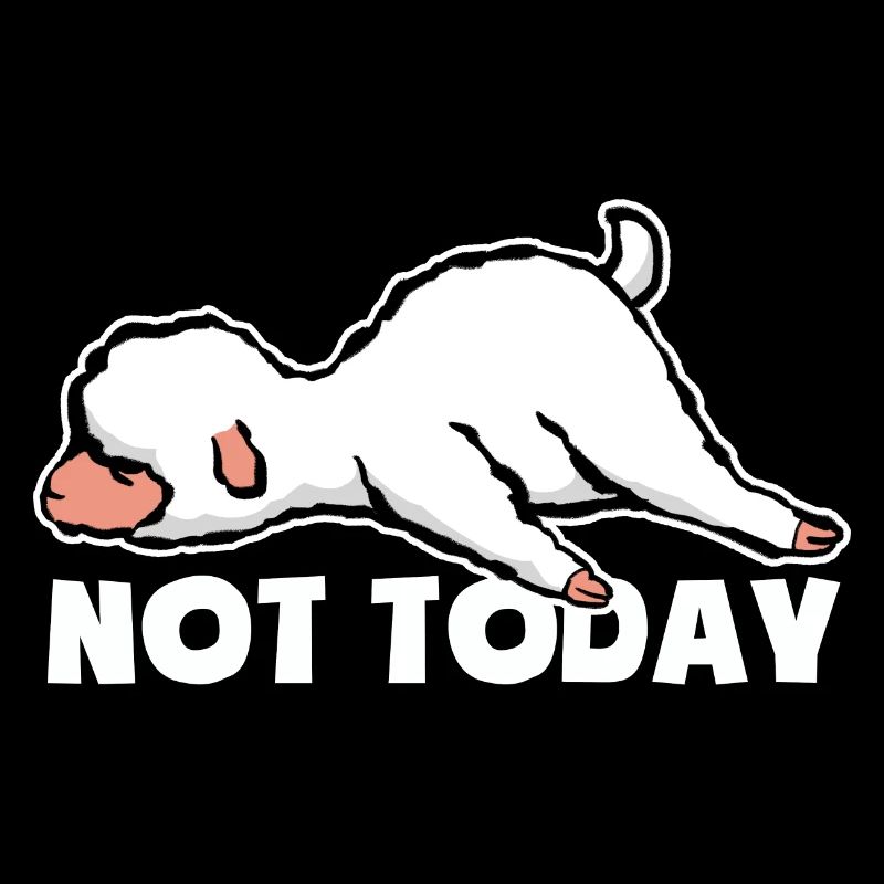 Not today - Tired and lazy - Lamb - Sheep