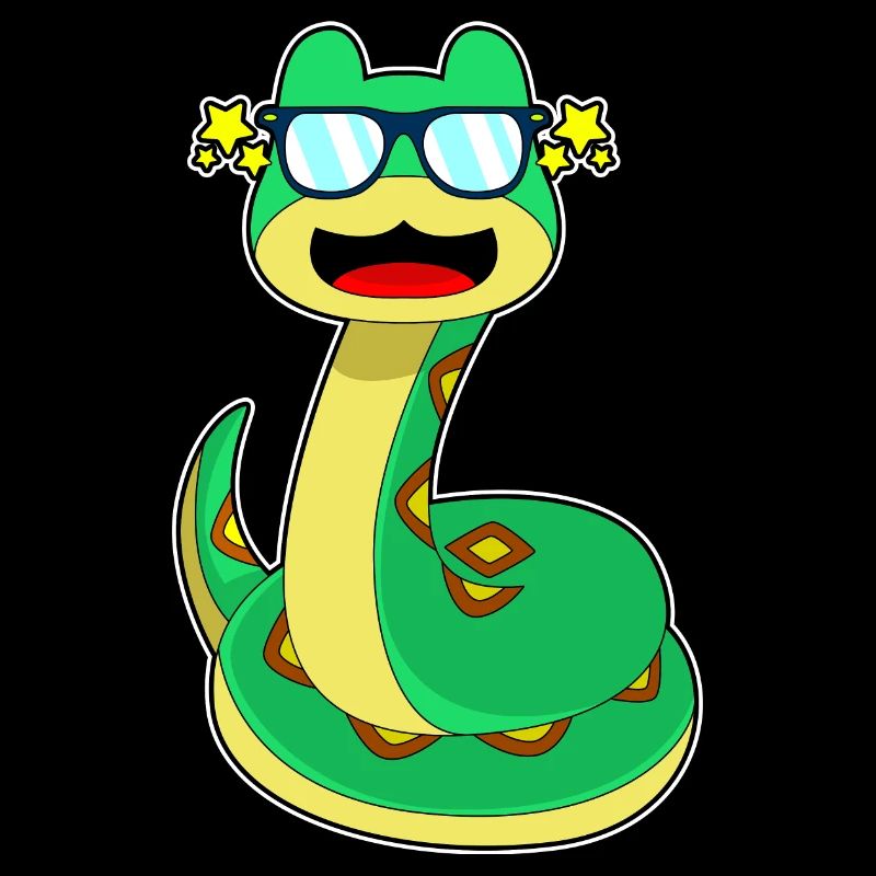 Lunettes de soleil serpent