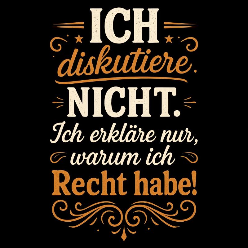 I don't argue Explain why I'm right