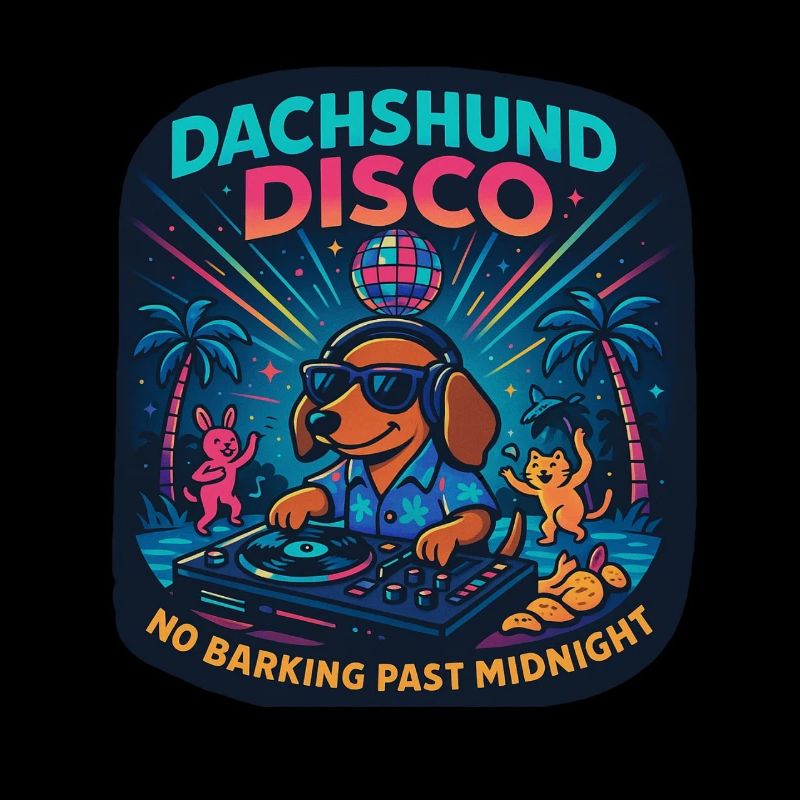 Dachshund Disco – Pas d’aboiements la nuit