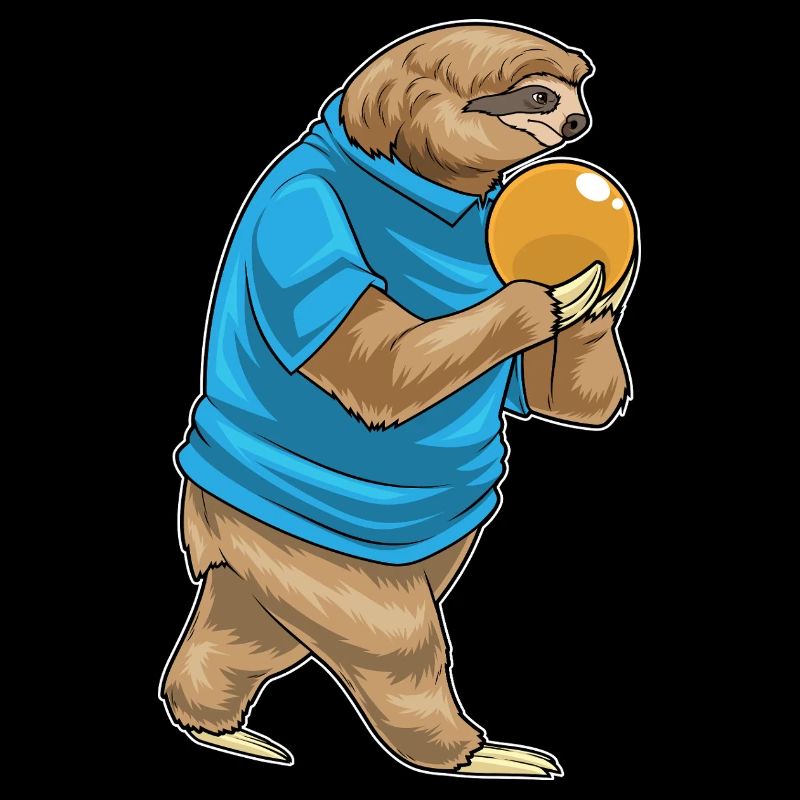 Faultier Bowling Bowlingkugel