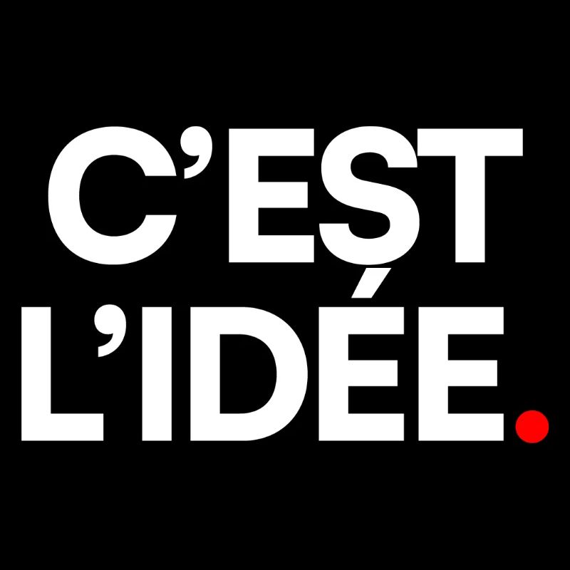 C’EST L’IDÉE | Expression humour minimaliste