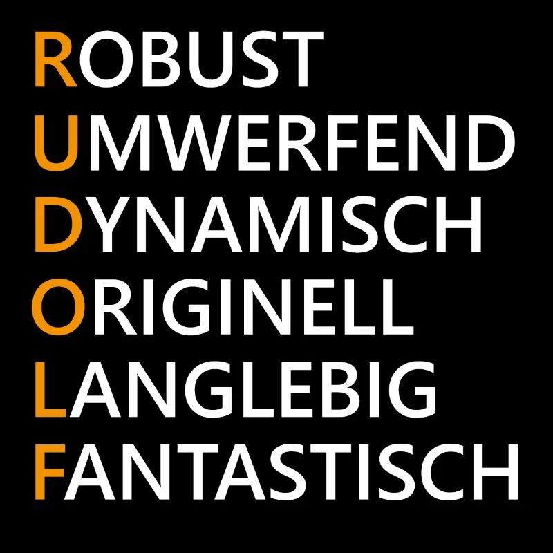 Rudolf Name Geschenk