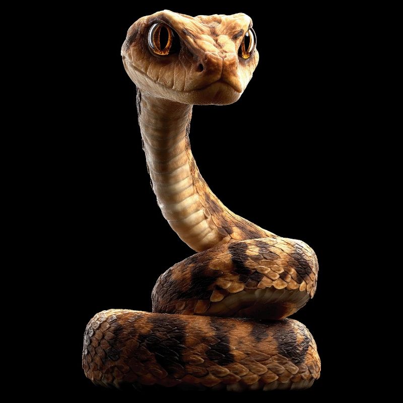 serpent, python, cobra, serpent à sonnettes, serpents