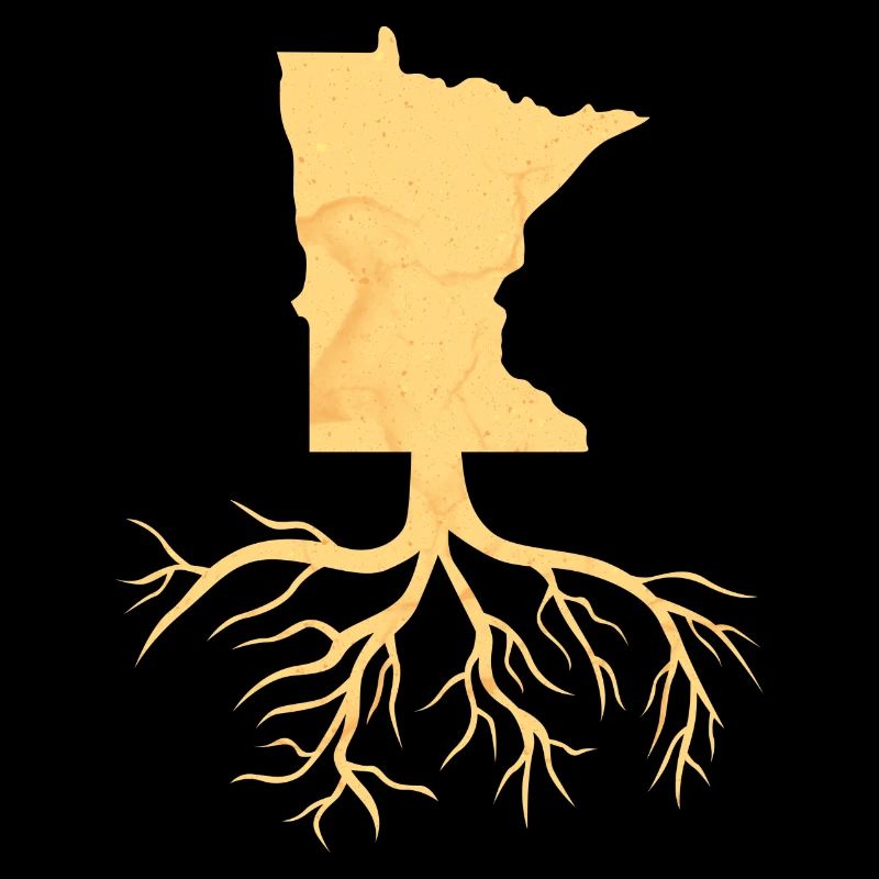 Wurzeln Minnesota Design für stolze Minnesotaner