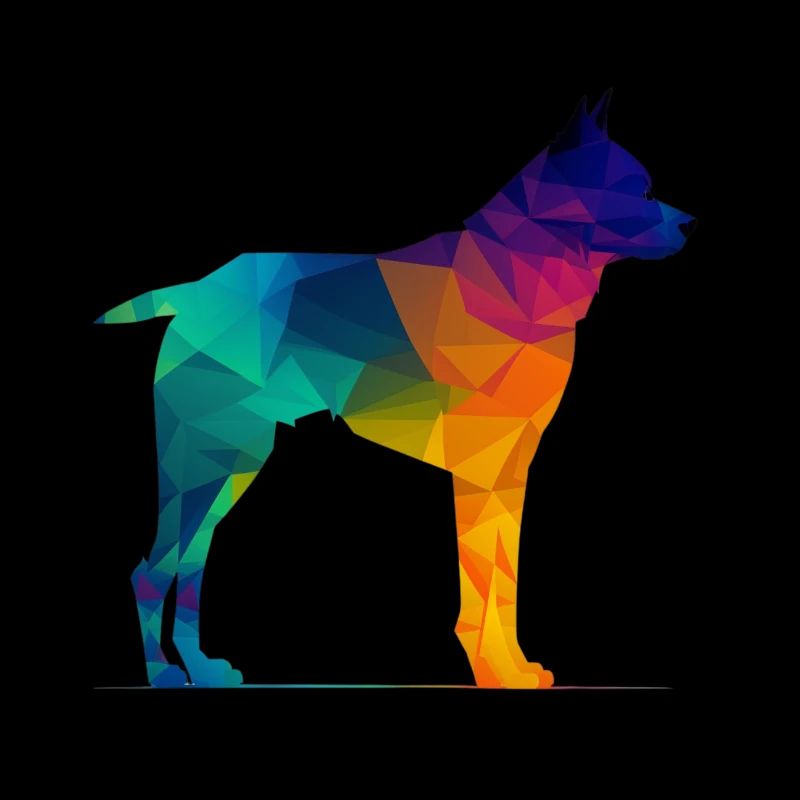 Bunte Hund - Schöner Hund