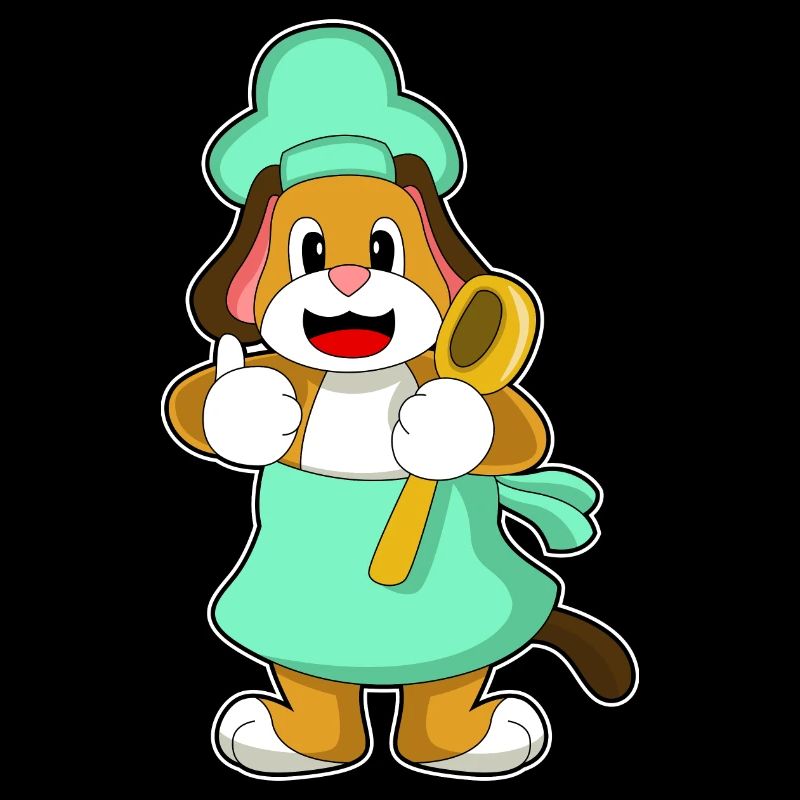 Cuillère de cuisson pour chien