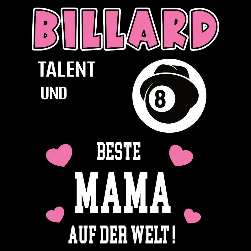 Billard Beste Mama Mutter Muttertag Geburtstag