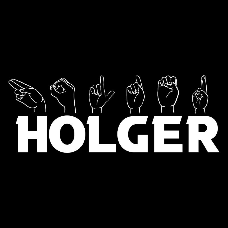 Sign language Holger