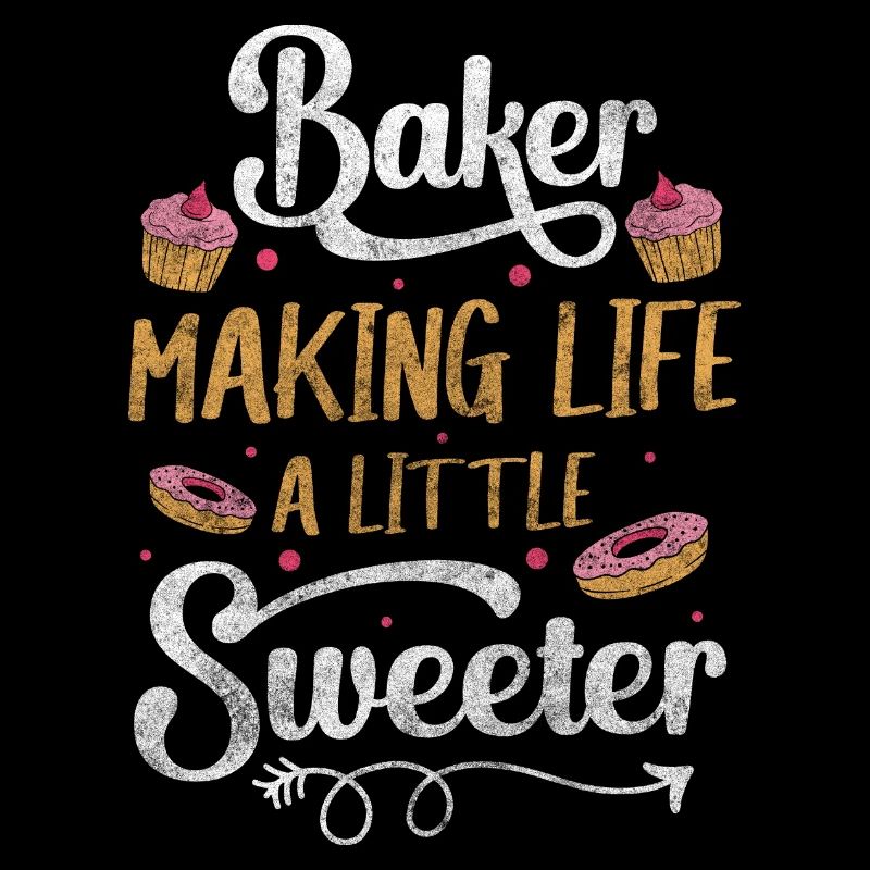 Baker Pastry Chef Cupcake