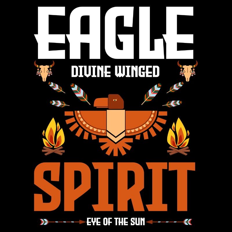 Indian Ritual Feather Eagle