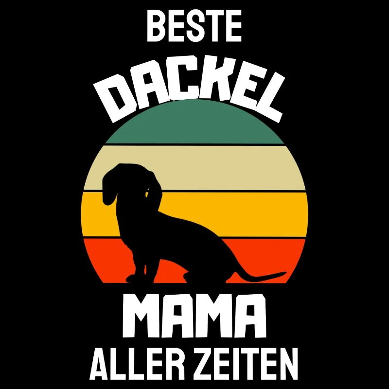 Hundefreund Hunde Mama Muttertag Geschenk Dackel