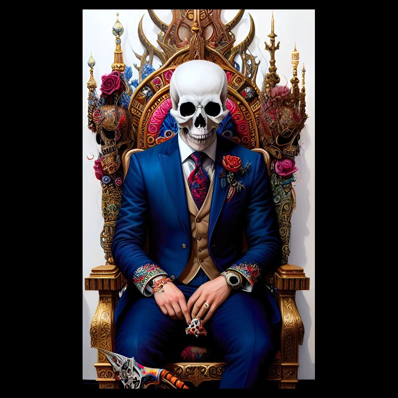 ARTWORK Skull Throne