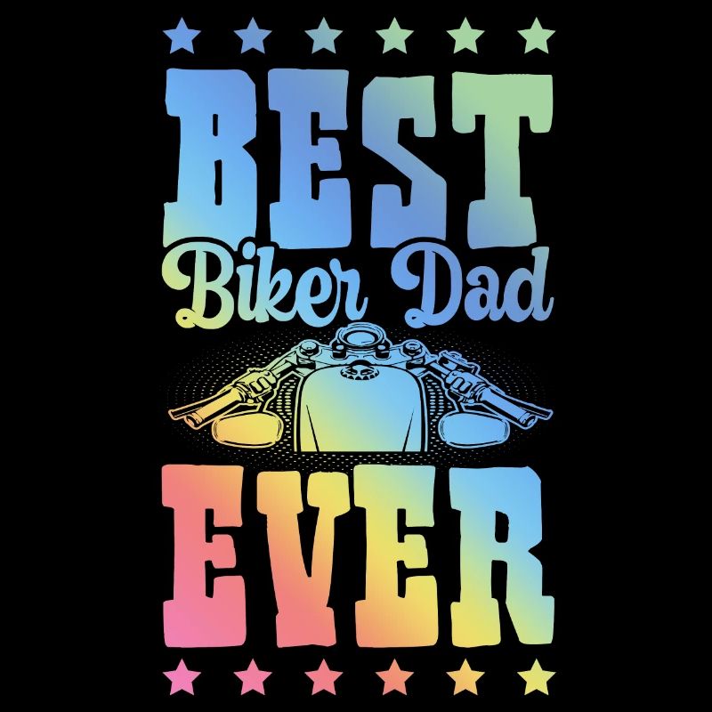 Biker Dad Saying Dad