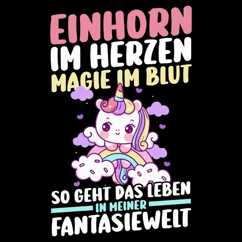 Magie Regenbogen Einhorn