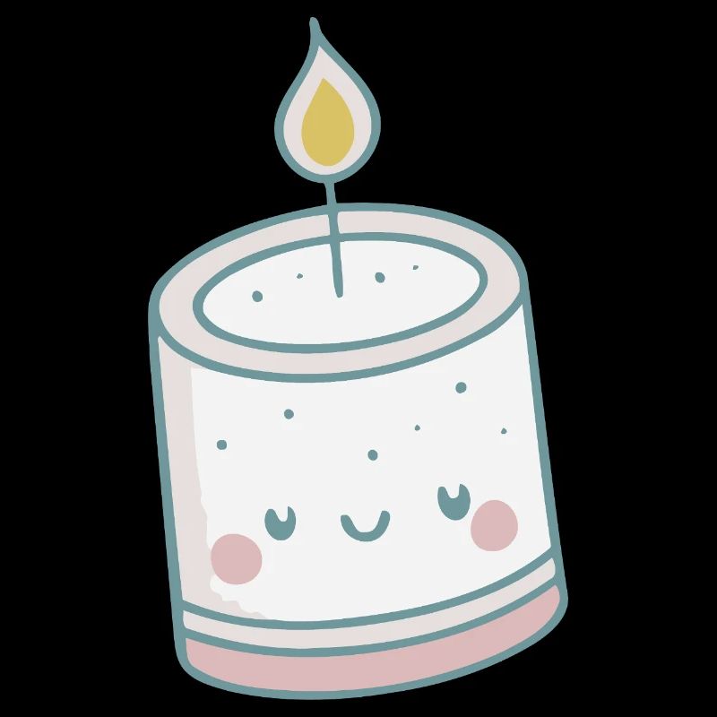Kawaii Luminous Candle