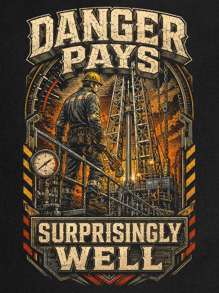 Oil rig rig worker
