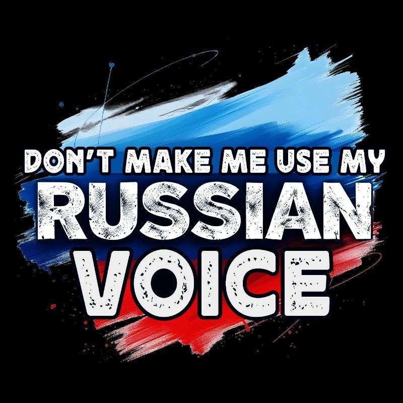 Ne me forcez pas à utiliser ma voix russe
