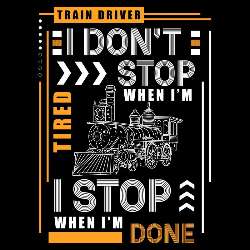 Zug Dampflok Beruf Schaffner