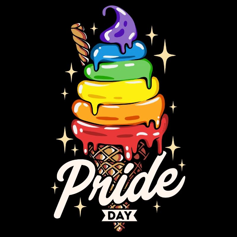 Rainbow Ice Cream Pride