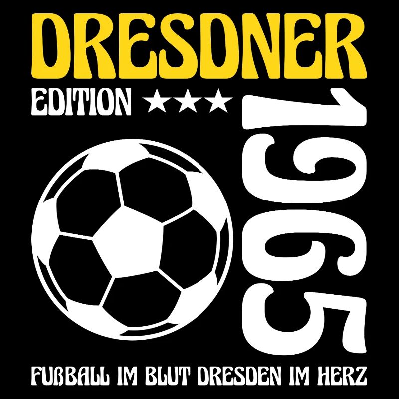 Dresde anniversaire 1965 Football cadeau
