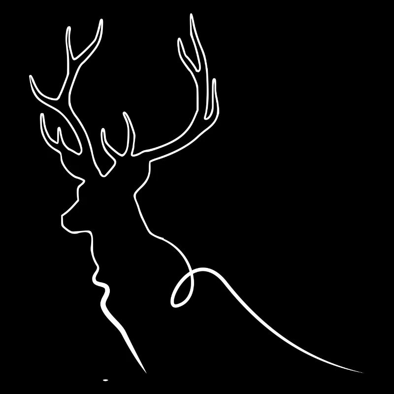 Hirsch Vektor Geschenk Geschenkidee