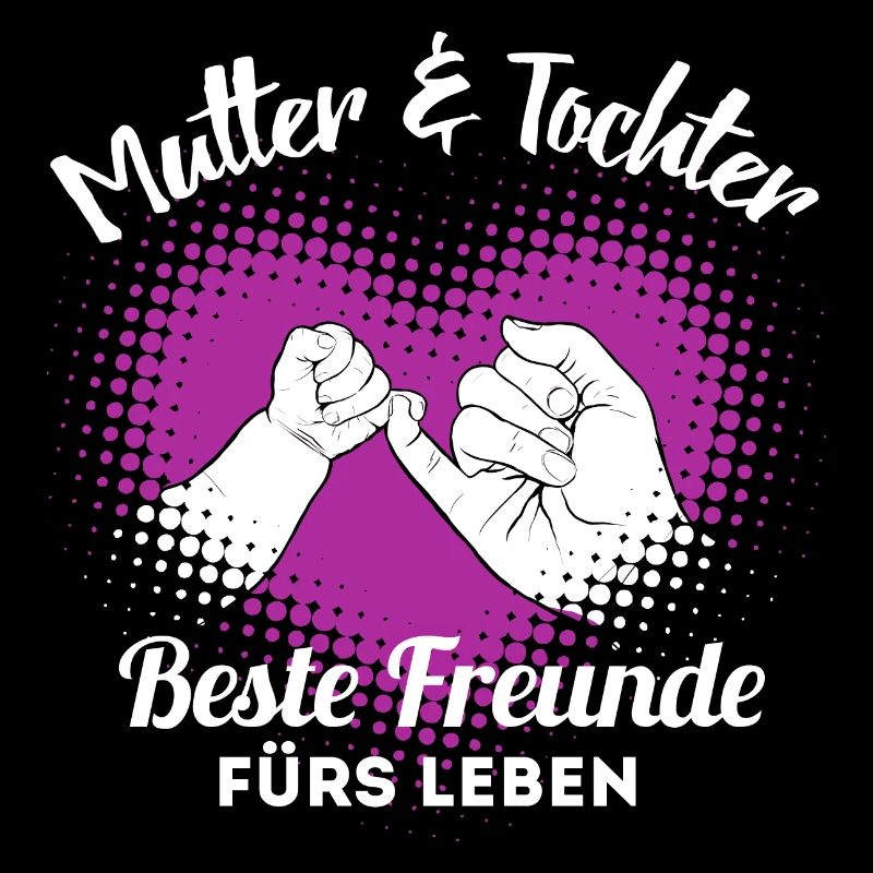 Mutter Tochter Beste Freunde Muttertag