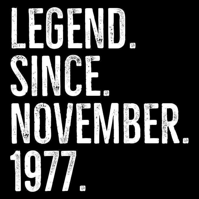 Legende seit November 1977