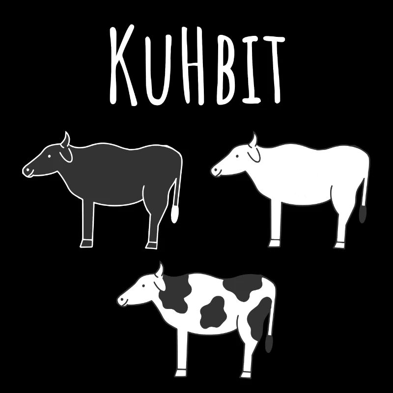 Quantencomputing mit Kühen Lustig Geschenk Kuhbit