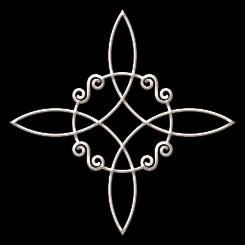 Witch`s Knot, Hexenknoten, Bindet die 4 Elemente