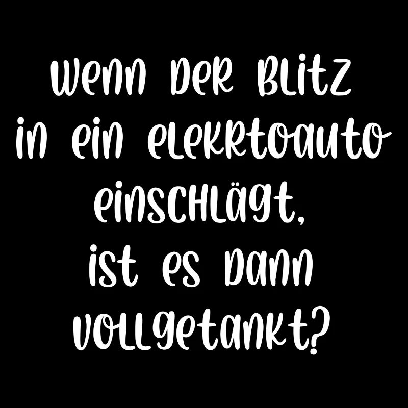Wenn der Blitz in ein E Auto einschlägt getankt