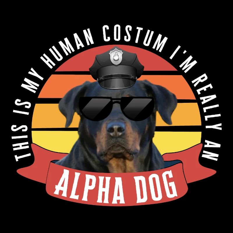 Das ist mein menschliches Outfit Ich bin eigentlich ein Alpha-Männchen