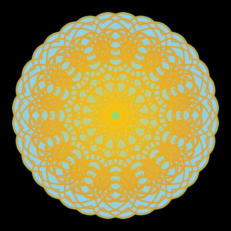 Mandala Lumière du ciel