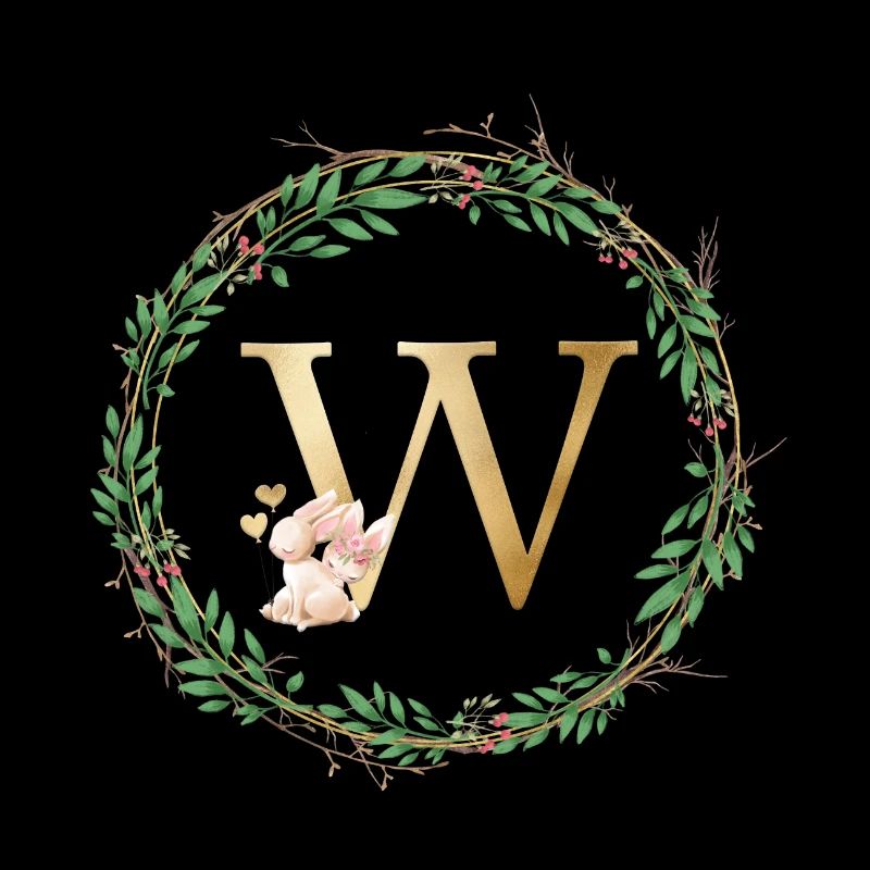 Customizable Monogram W