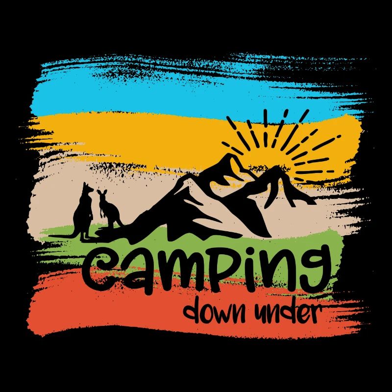 Camping en dessous