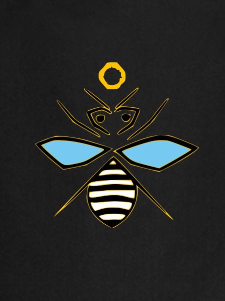Abeille stylisée
