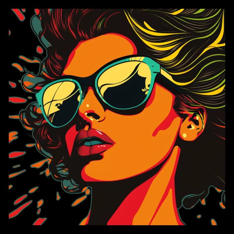 Vectorized Woman